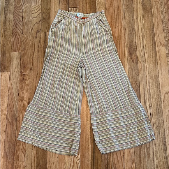 Elevenses Multicolor Striped Pants - Picture 1 of 2